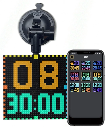 Einfache Montage mit Saugnapf und 12-V-USB-Stromversorgung