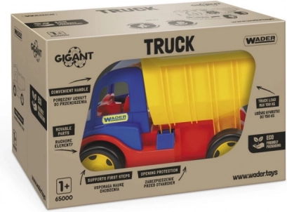 Camion Benne Géant pour Enfants 55 cm