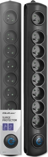 Multiprise parasurtension 8 prises, câble 1,8 m avec interrupteur au pied Quick Switch