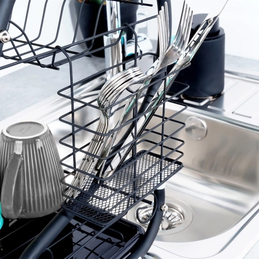 Practical holders and cutlery basket