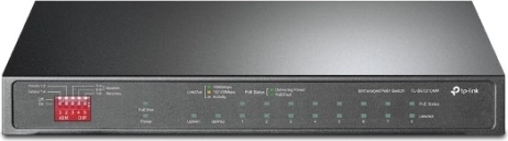 Switch de bureau Gigabit 10 ports avec PoE+ et SFP