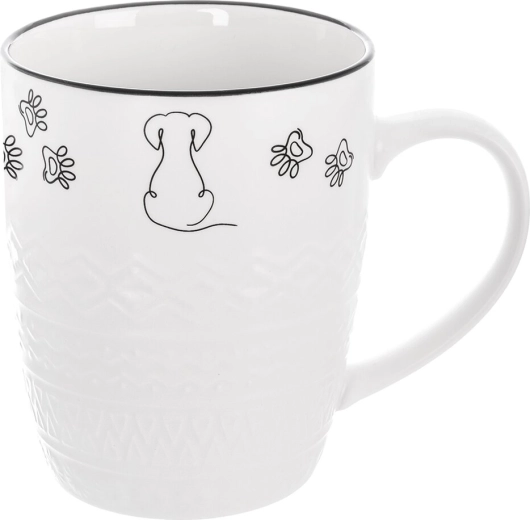 Porcelain Mug Dog 0.38 l