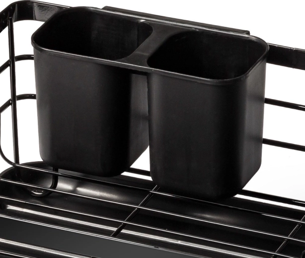 Zweiteiliger Besteckkorb, innen oder außen einsetzbar