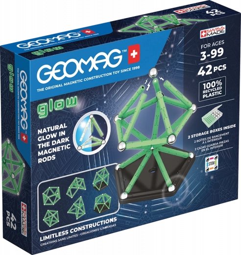 Geomag Glow construction set 42 pieces