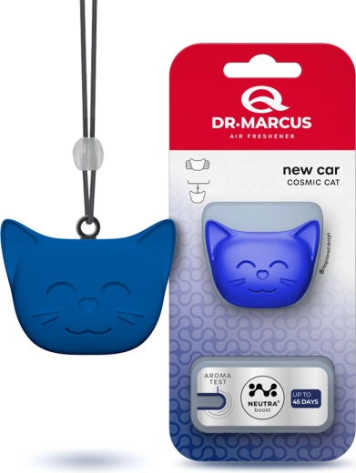 Dr. Marcus Cosmic Cat luchtverfrisser voor de auto New Car