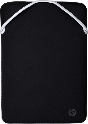 Reversible neoprene laptop sleeve 15.6" black/silver HP