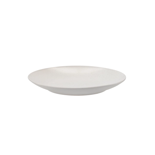Assiette à dessert Modern 20,5 cm en porcelaine blanche