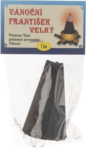 Christmas incense cone with frankincense scent - 1 piece
