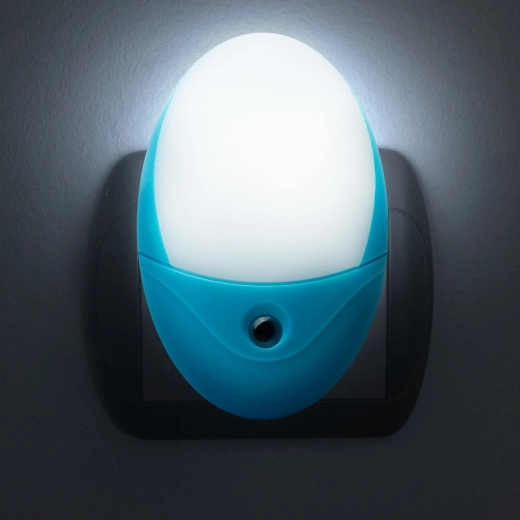 Phenom LED-Nachtorientierungslicht mit Lichtsensor, blau