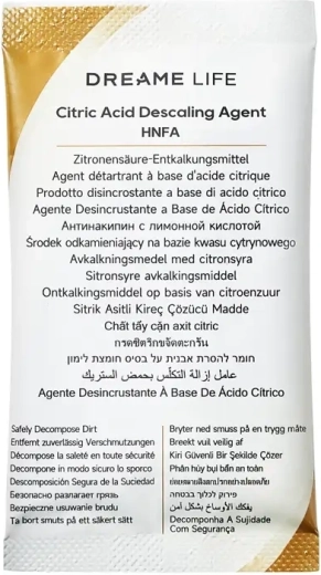 Entkalkungslösung für den Dampfreiniger Dreame N20, 12 × 20 g