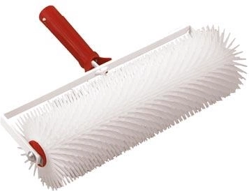 Spijkerroller 122 × 34 mm, breedte 25 cm voor zelfnivellerende egalisaties