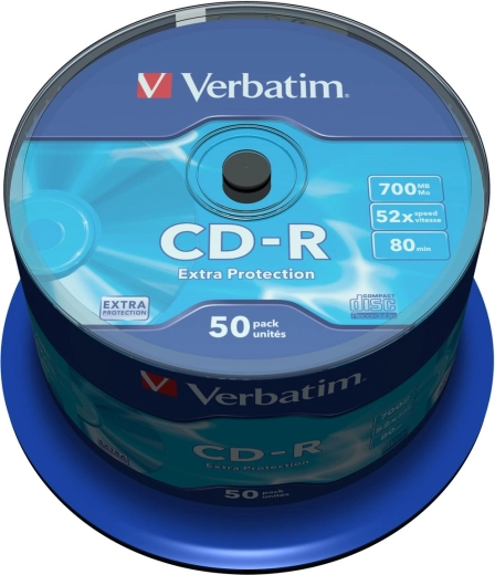 Verbatim CD-R Extra Protection 700 MB 52x - 50 pcs
