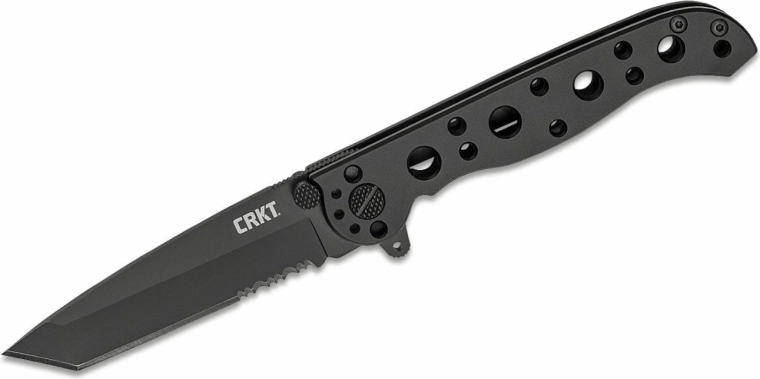 CRKT M16-10KS couteau de poche tactique 7,6 cm, tout noir, acier inoxydable