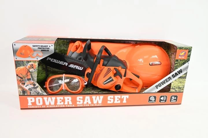 Chainsaw – set with helmet