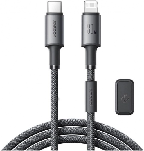 Joyroom USB‑C to Lightning Cable 30 W, 1.2 m, Gray