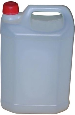 Lightweight plastic jerry can 5 L for food and chemicals