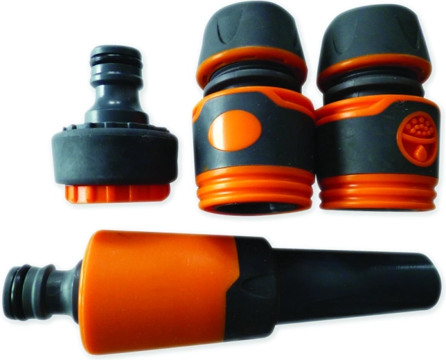 Ensemble pour tuyaux de jardin 5 pièces 3/4" – 1" J.A.D. Tools