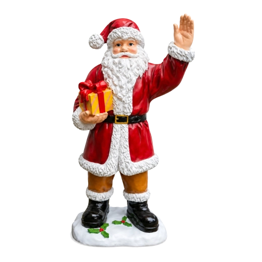 Christmas decoration figurine Saint Nicholas 158 cm - 1 piece
