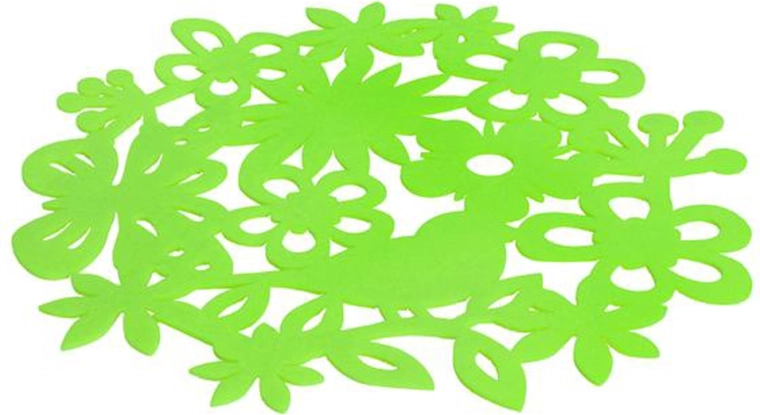 Paas rond vilten placemat 36 cm – mix kleuren