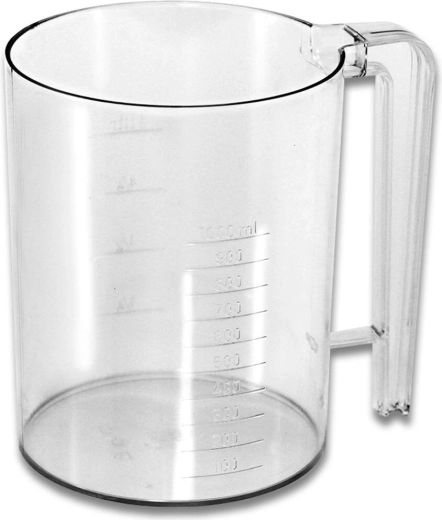 Behälter für Handmixer 1,0 l mit Messskala, transparenter Kunststoff