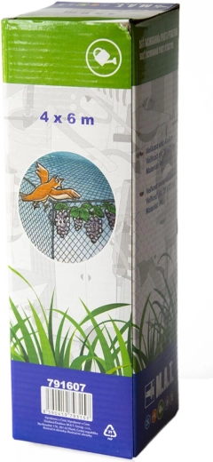 Schutznetz gegen Vögel 4 × 6 m, Masche 15 × 20 mm