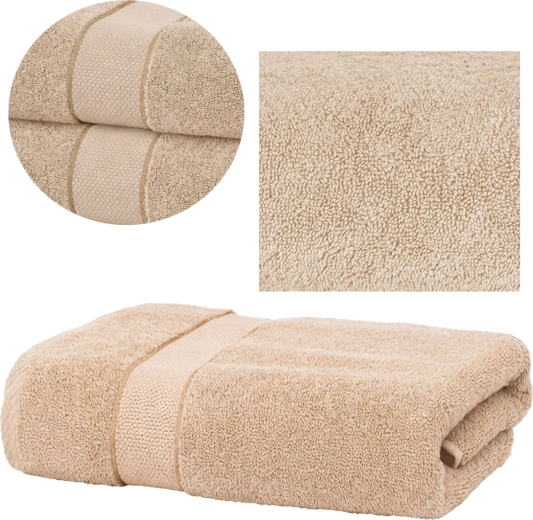 Drap de bain RENEW FORCE Dry Spa Cream 70 × 140 cm