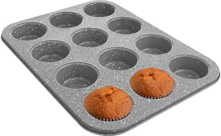 Moule à muffins en granit 12 pièces GRANDE