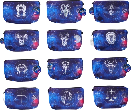 Zodiac cosmetic pouch 20.5 × 4 × 14 cm