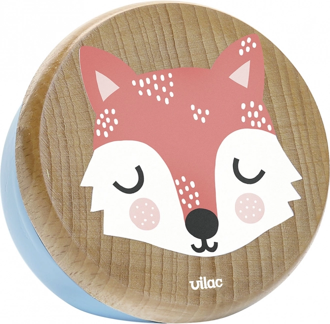 Vilac wooden music box - fox