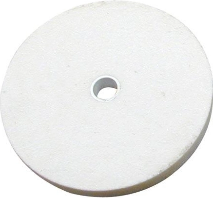 Grinding wheel 150 × 20 × 20 mm from white corundum, grit 60, medium hard