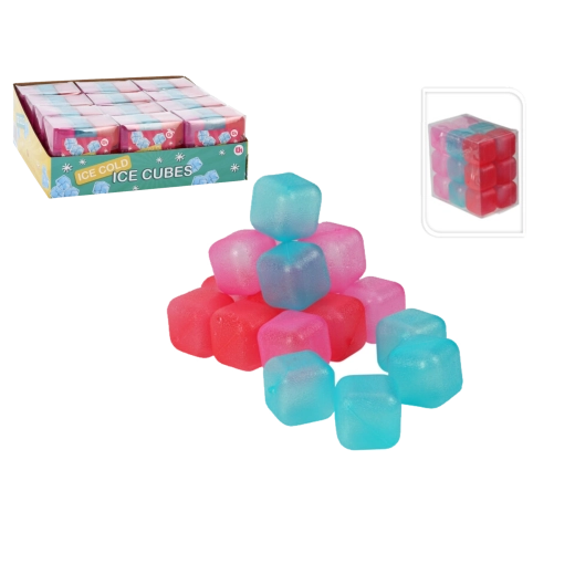Set of Reusable Drink Cooling Cubes, 18 pcs