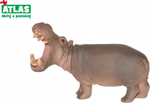 10 cm Nilpferd Figur