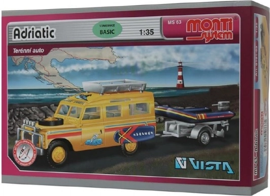 Seva Monti System Land Rover Adriatic building kit 1:35