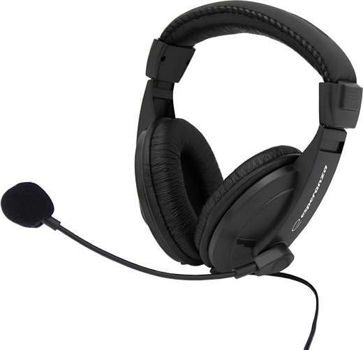 Stereo headphones with microphone and volume control EH103