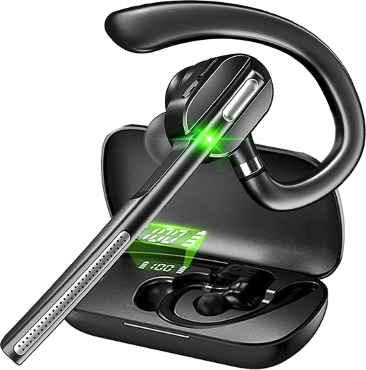 Casque Bluetooth sans fil G5 avec étui de chargement