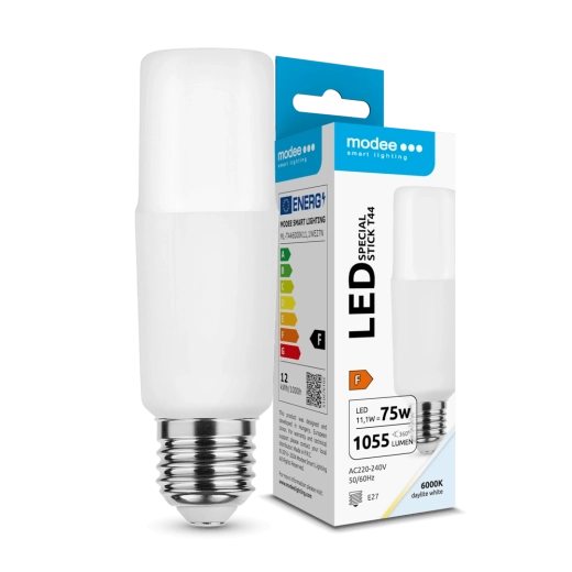 Modee Lighting LED Stablampe E27 11,1 W Kaltweiß