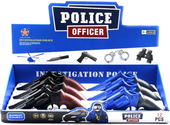 Toy revolver with sound