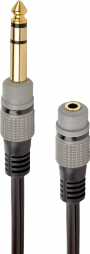 Audio adapter 3.5 mm to 6.35 mm, 0.2 m