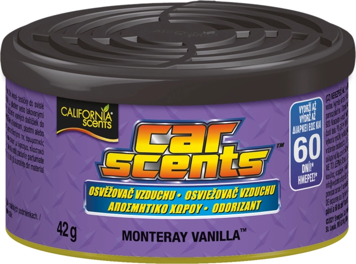 Parfum de voiture CALIFORNIA SCENTS Monterey Vanilla