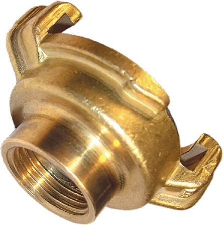 Messing snelkoppeling met binnendraad 1" GEKA