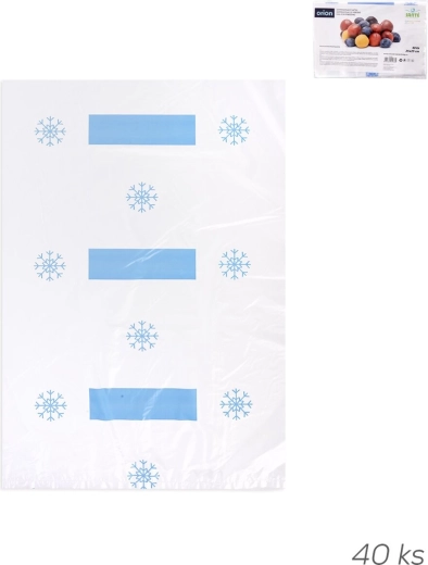 Diepvrieszakjes Extra 35 × 25 cm (40 stuks)