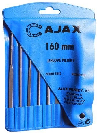 Needle File Set 160 mm, 6-piece – cut 2