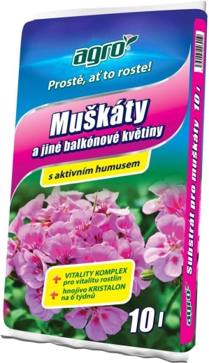 Substrat für Pelargonien 10 l Agro