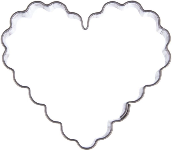 Emporte-pièce en métal cœur 5 cm