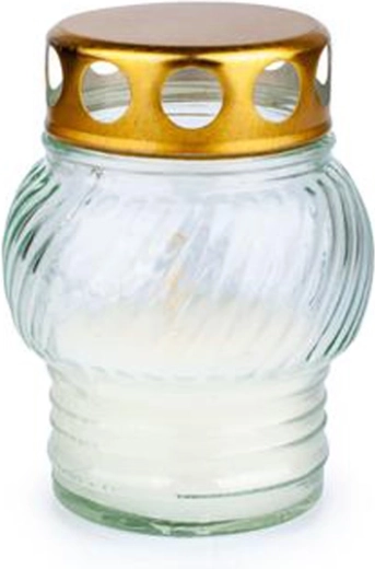 Grafkaars in glas Provence – brandduur 10 uur