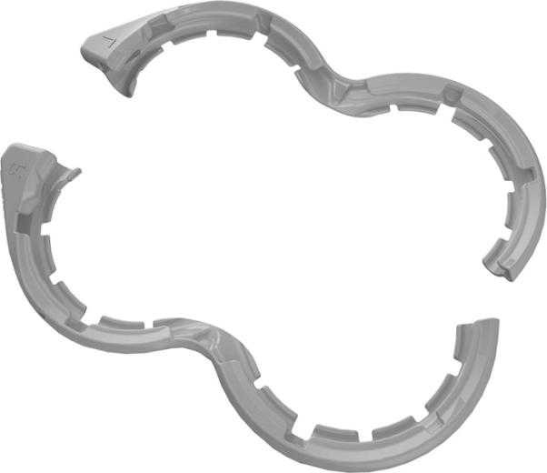 Protection d’hélices Sunnylife pour DJI Neo 2 grise - 1 pièce