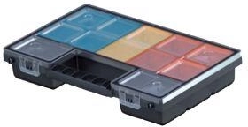 Organizer NORP 12" met 12 vakken 287 × 186 × 50 mm