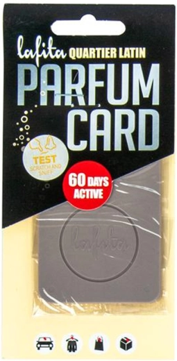 Luchtverfrisser Lafita Quartier Latin voor in de auto