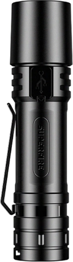 Superfire SF05 Flashlight with USB-C Charging 156 lm