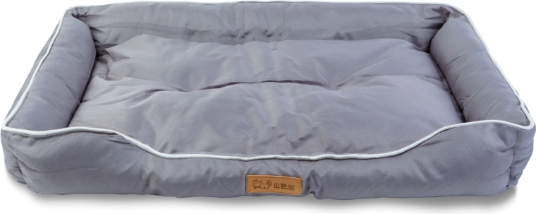 Graues Hundebett 87 × 59 × 13 cm